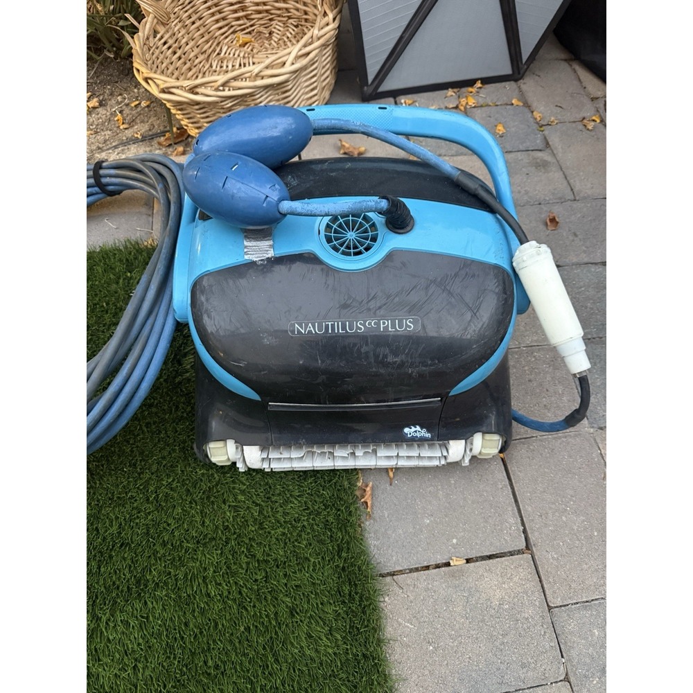 Maytronics Dolphin Nautilus Robotic Pool Cleaner  Automatic In-Ground Vacuum 70'